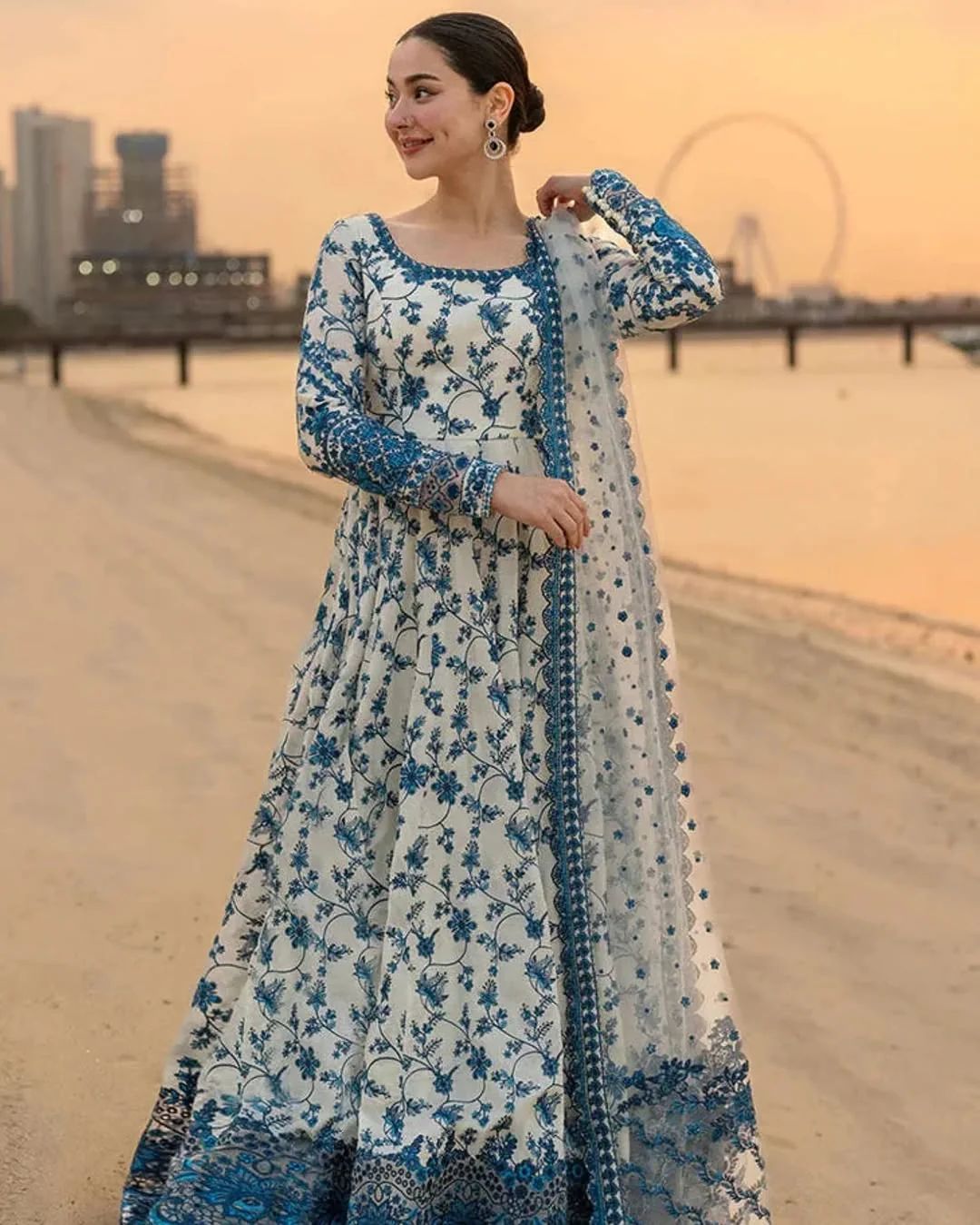 Printed frock