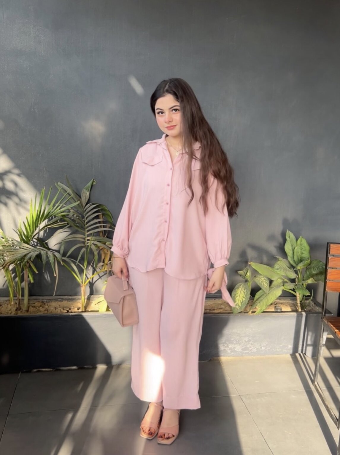 BABY PINK CO RD SET