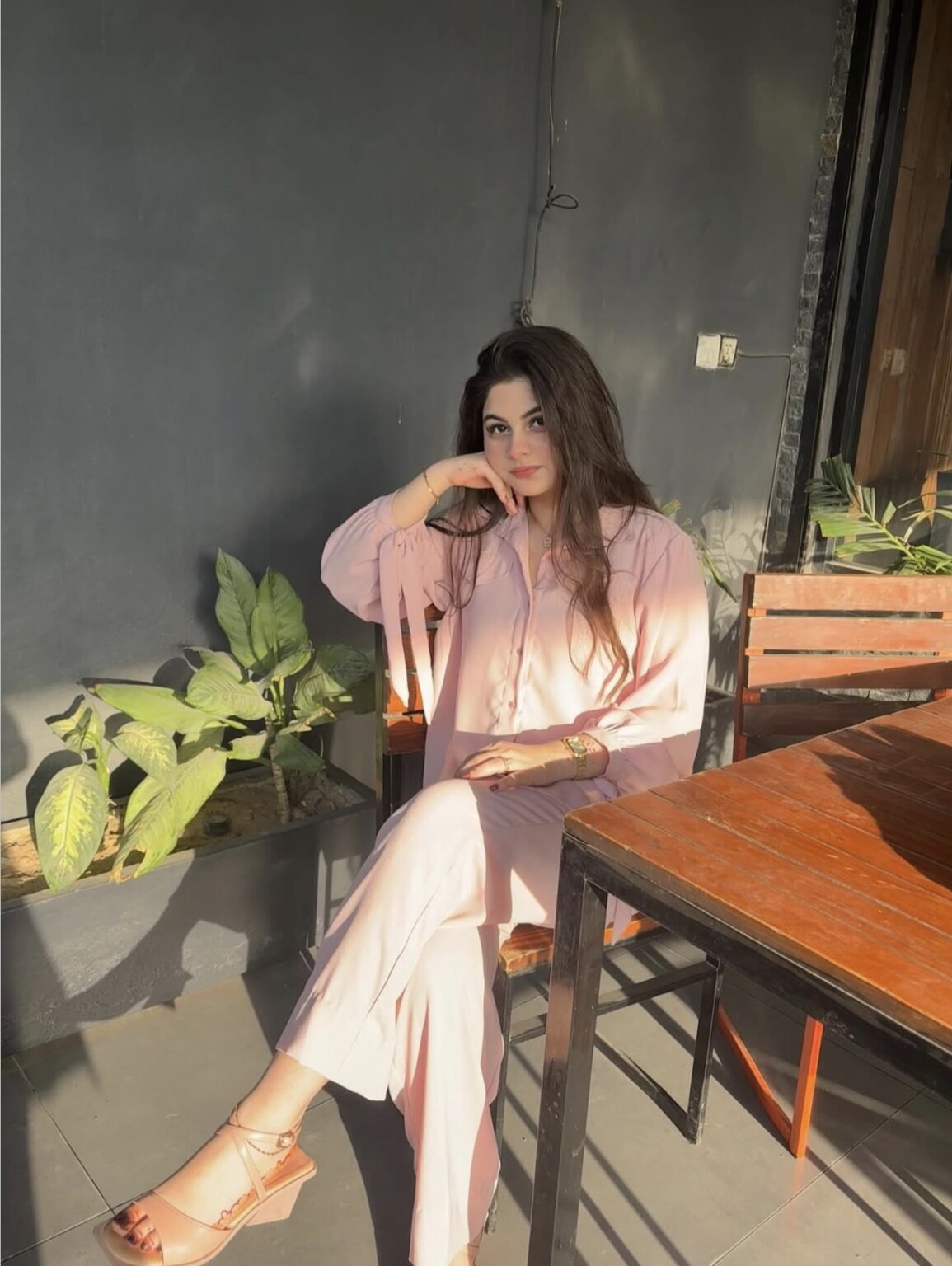 BABY PINK CO RD SET